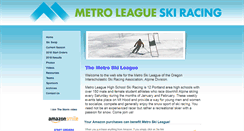 Desktop Screenshot of metroskileague.org